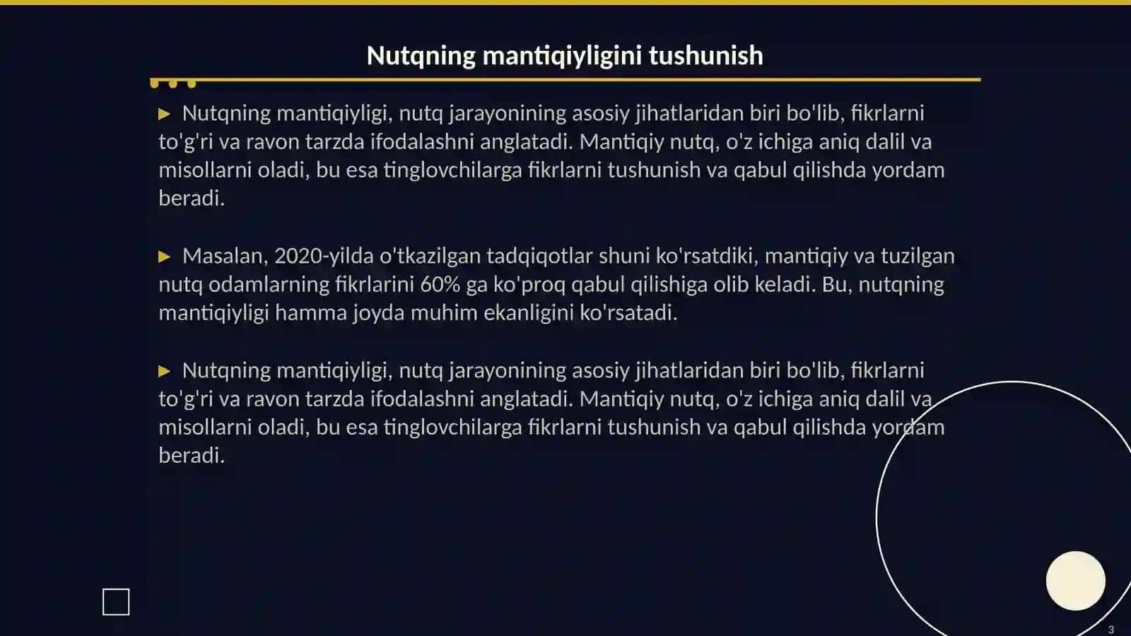 Nutqning mantiqiyligi 3