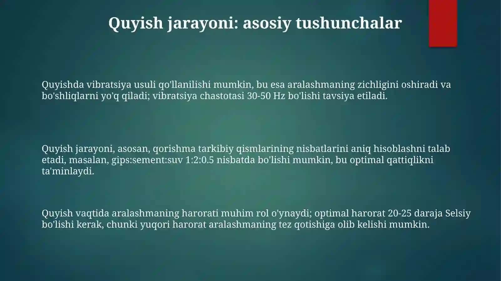 TomgapenaquyishPena.Gipis.Sement.Suv.Aralashmasiyordamidaquyiladi 3