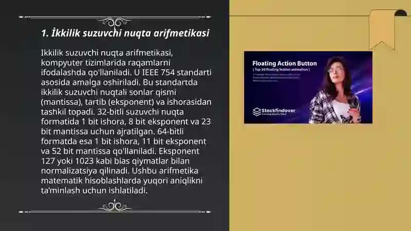 İkkilik suzuvchi nuqta qoʻshish 3