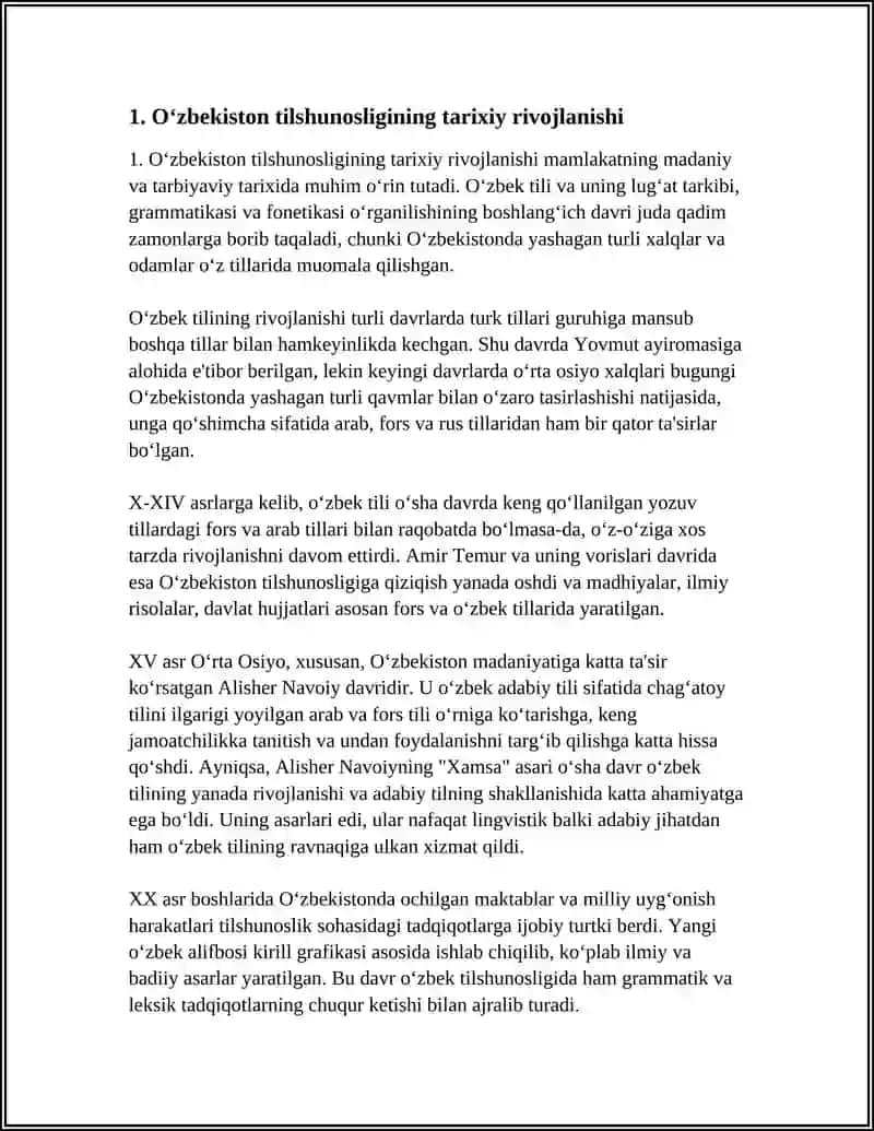 OʻZBEKISTON TILSHUNOSLIGI VA UNING RIVOJLANISH YOʻLLARI 3