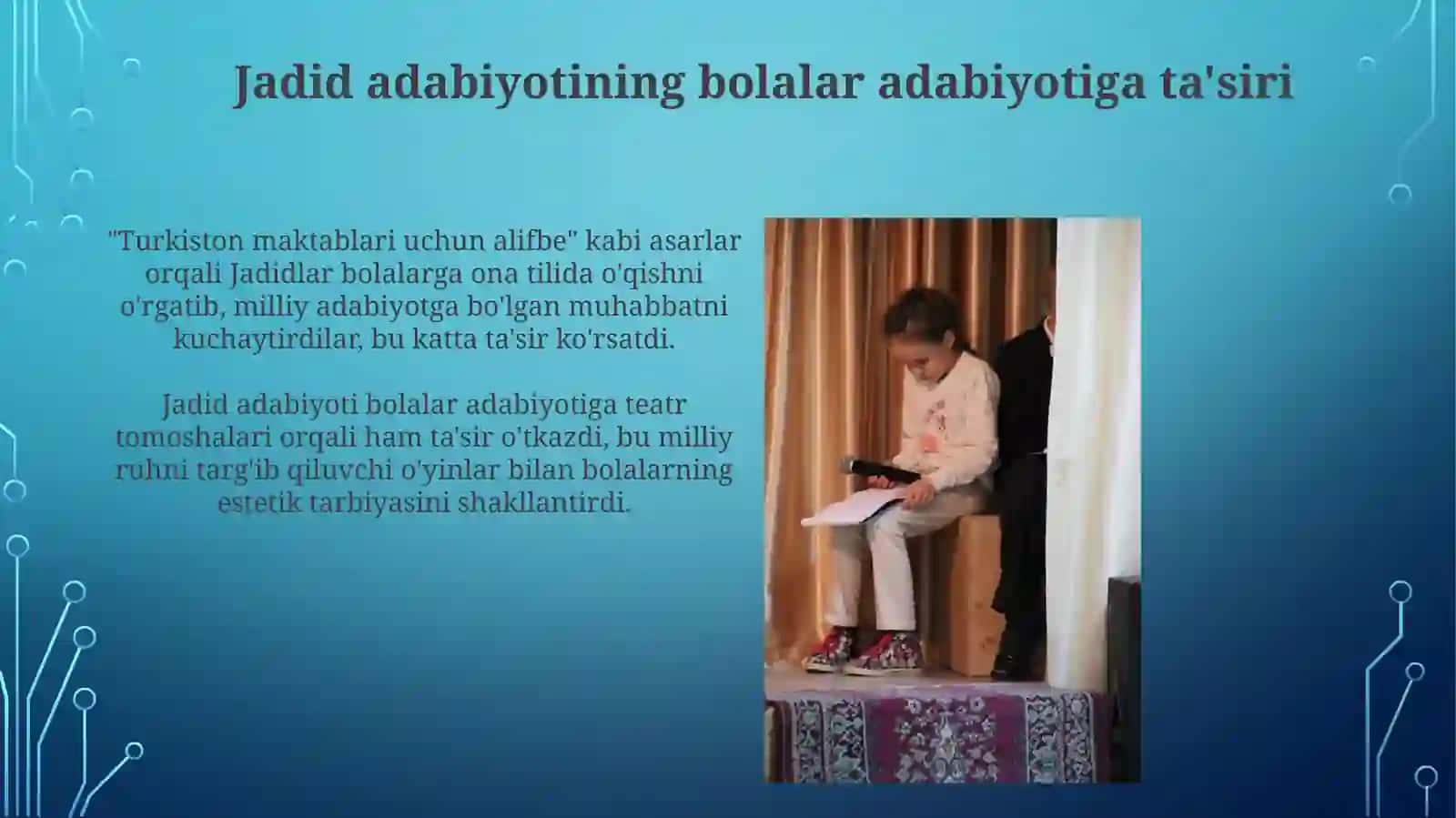 Milliy uygʻonish davri oʻzbek bolalar adabiyoti 3