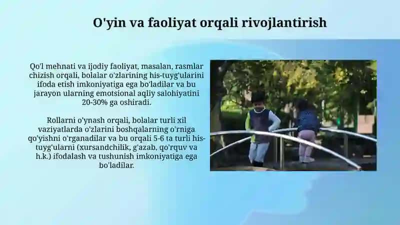 Maktabgacha yoshda oliy hislarning rivojlanishi 3