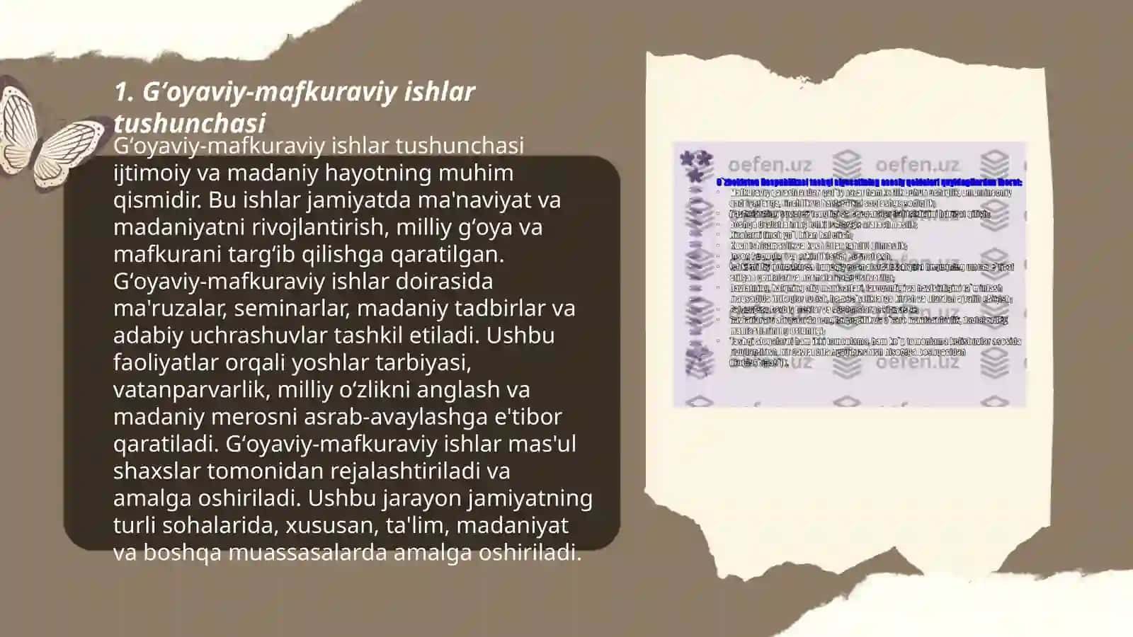 Gʻoyaviy-mafkuraviy ishlarda ilmiy usul -yondashuvlarni tanlash masalalari, bu boradagi qarashlar va munosabatlar mohiyati 3