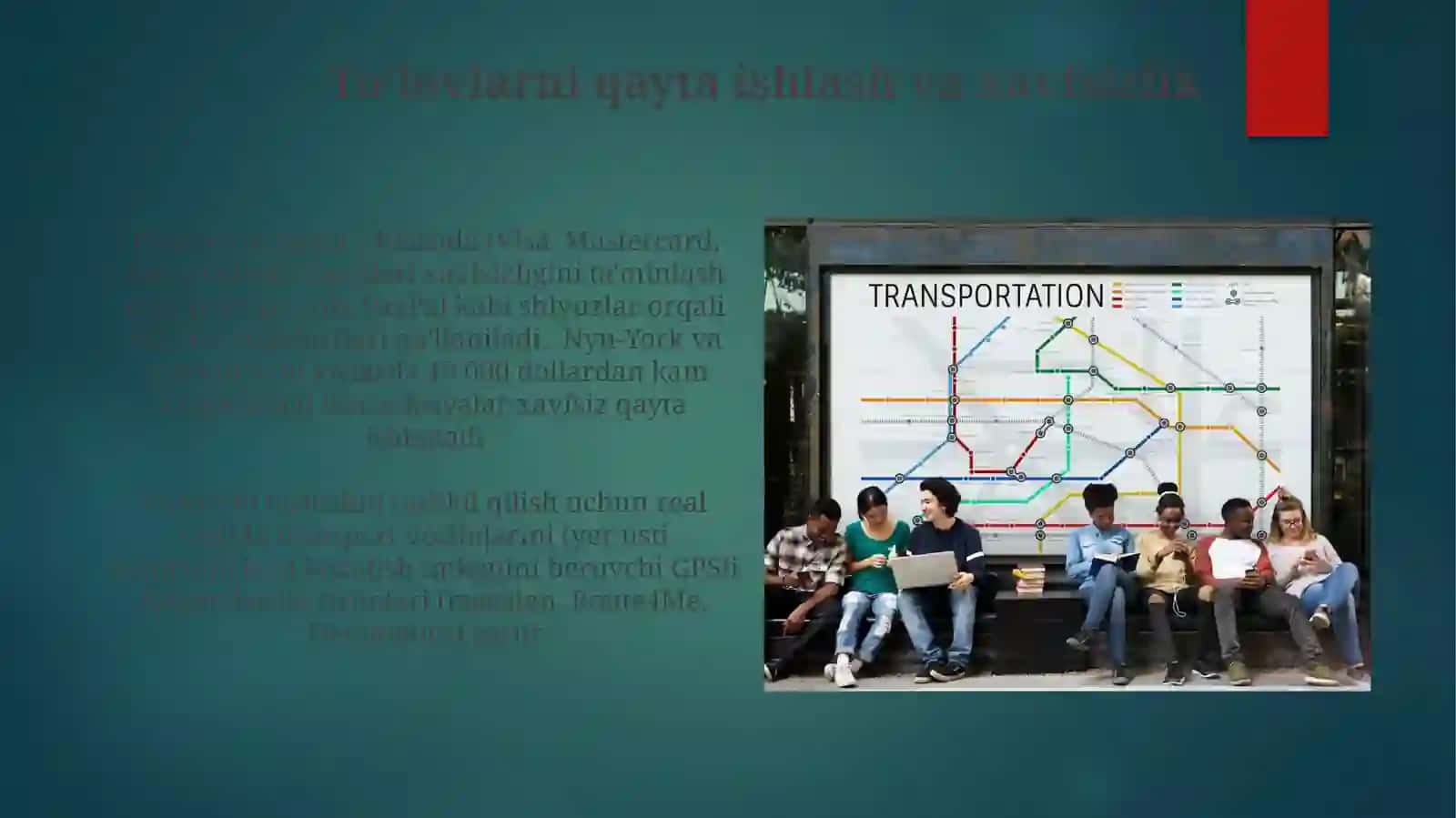 Avtomobil transportida yoʻlovchilarni tashishni tashkil etish 3