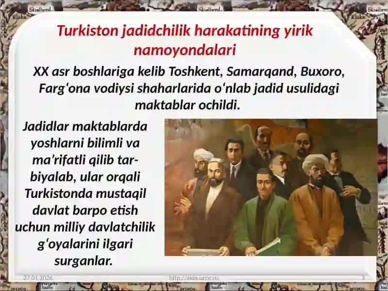 Turkiston jadidchilik harakati 3