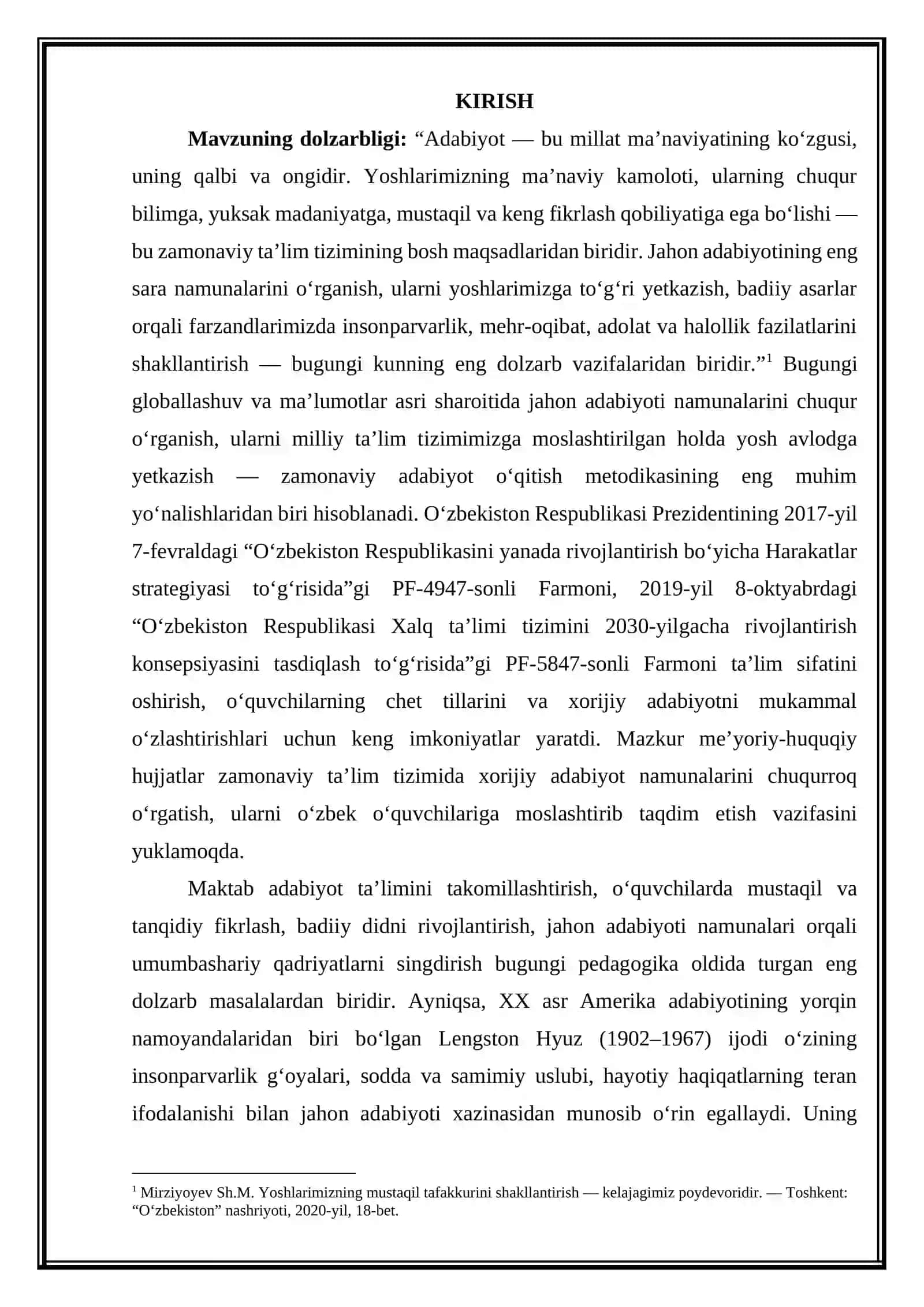 Lengston Hyuz “Rahmat sizga, xonim” hikoyasi Muallif hayoti va ijodi. “Asarni oʻqishga tayyorlanamiz” bosqichi topshiriqlari bilan ishlash 3