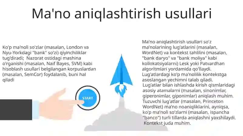 Ma'no aniqlashtirish usullari 3