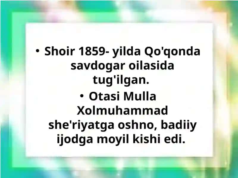 Zokirjon Xolmuhammad O'g'lifurqat 3