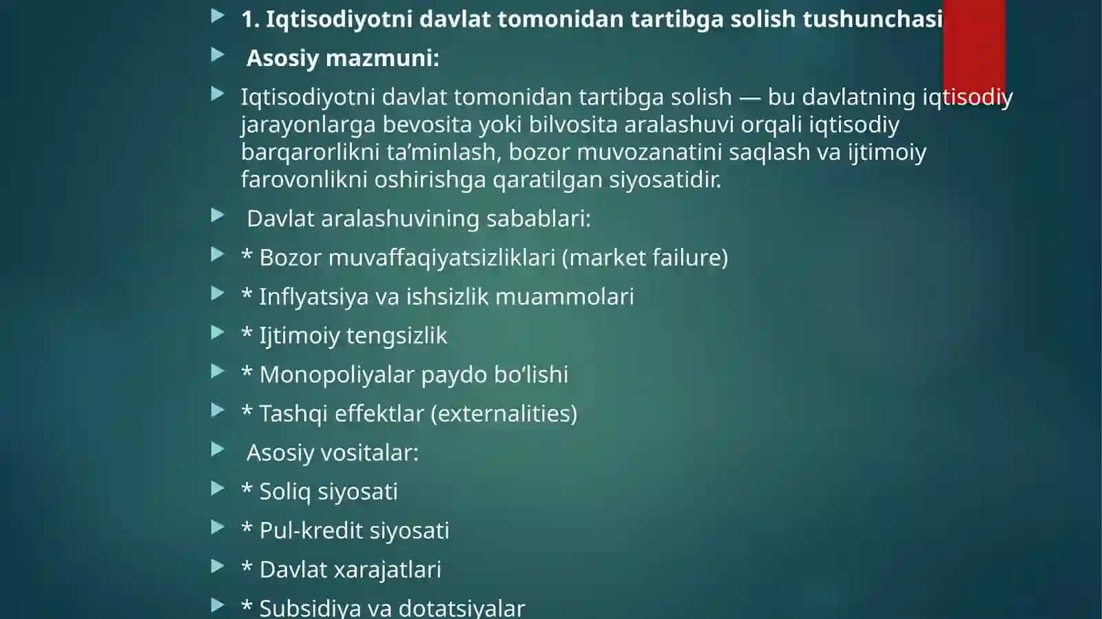 Moliyaviy Texnologiyalar 1-kurs Taqdimoti 3