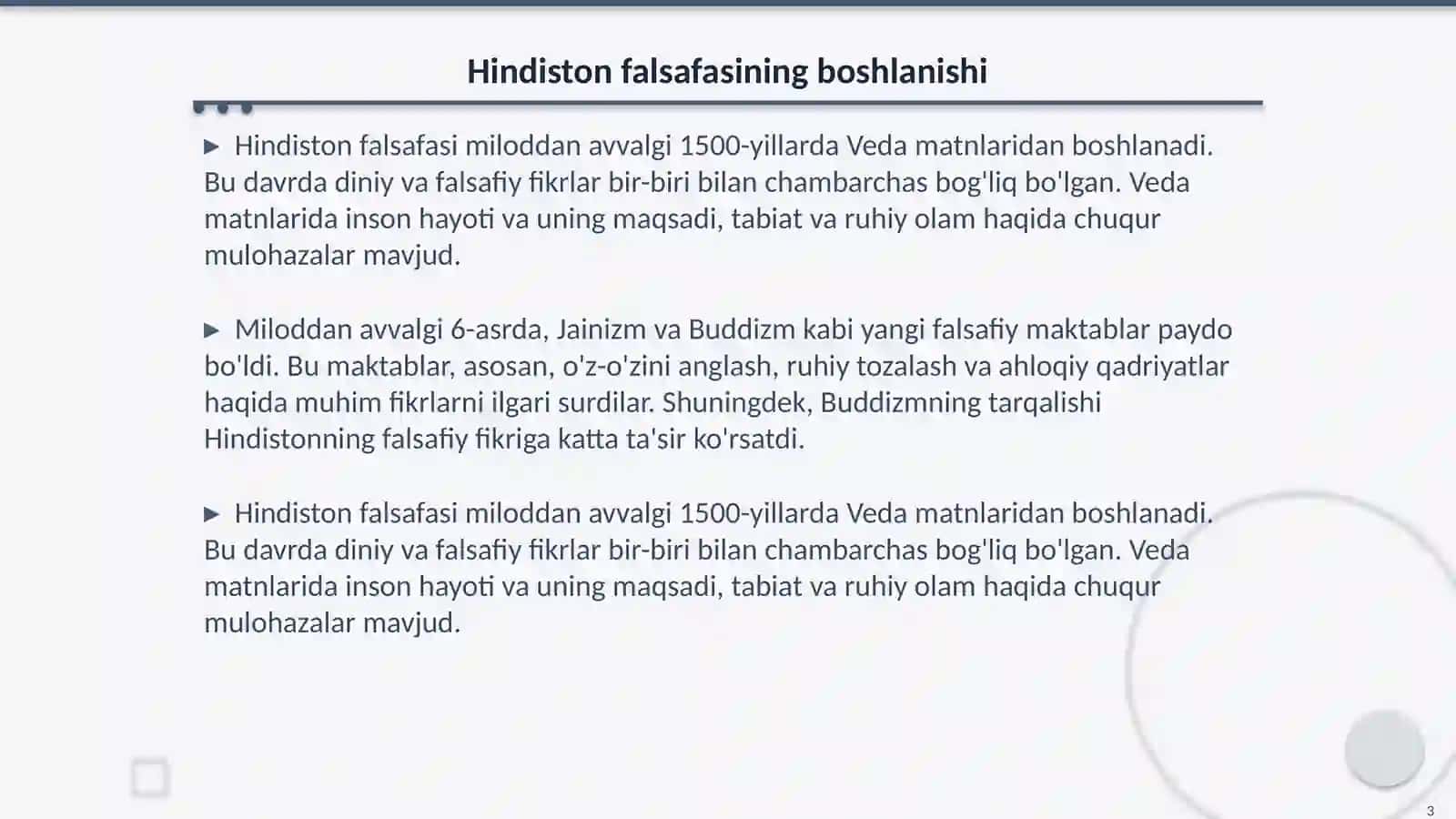 Qadimgi Hindiston va Xitoydagi falsafiy maktablar 3