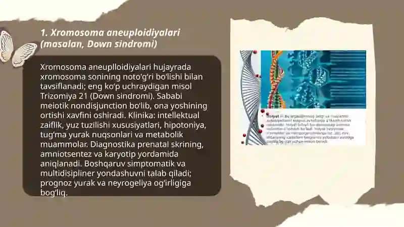 Irsiy kasalliklar Xromosoma va Gen kasalliklari 3