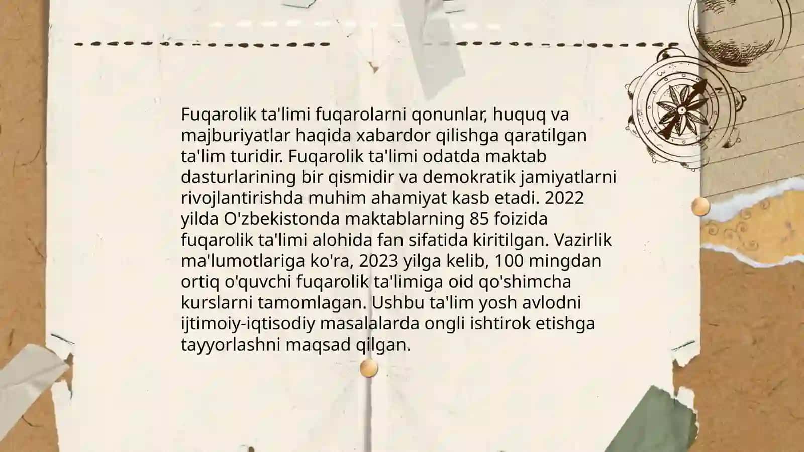 Fuqarolik tarbiyasi 3
