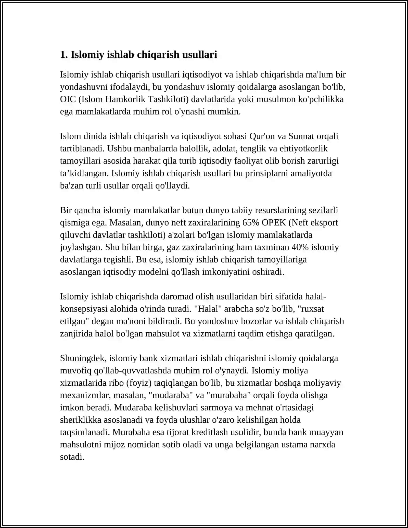 ISHLAB CHIQARISH GURUHIDA BOSH REJALAR LOYIHALARINI GEGENIK EKSPERSASI 3