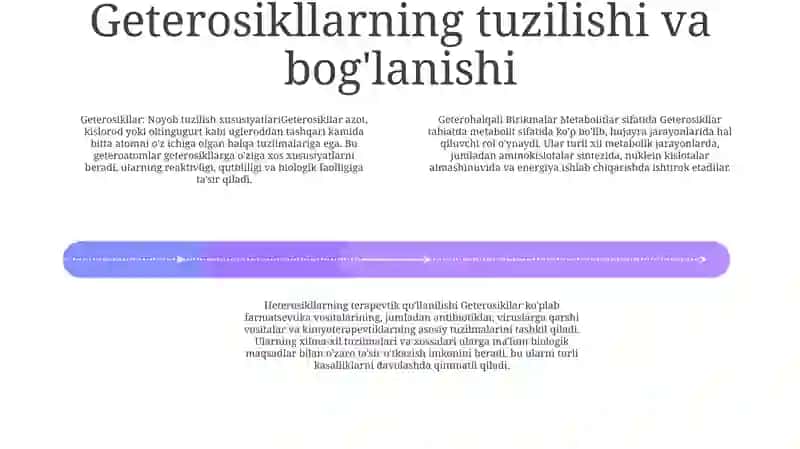 Geterohalqali Birikmalar Metabolitlar Va Dorivor Vositalar Sifatida 3