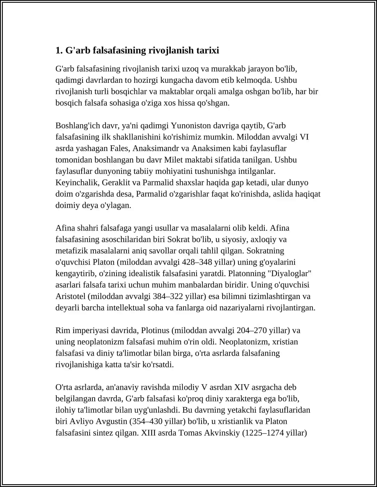 G'ARB FALSAFASINING IJTIMOYI ÕRNI VA FAN TARAQQIYOTIGA TA'SIRI 3