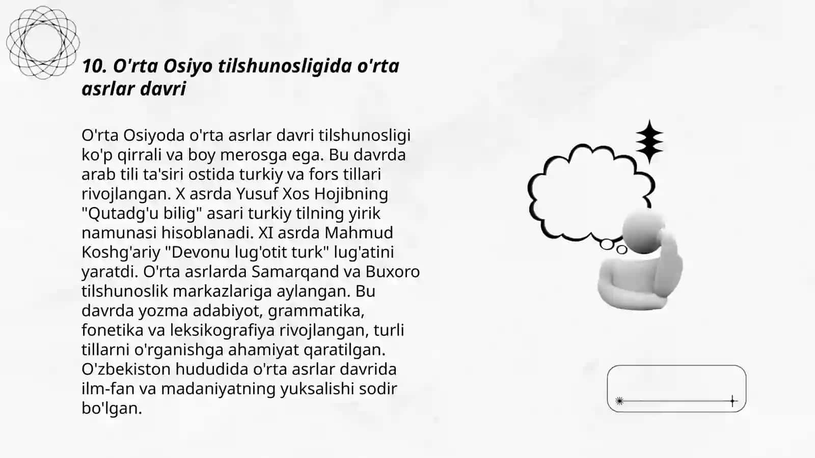 O’rta Osiyo tilshunosligi 3
