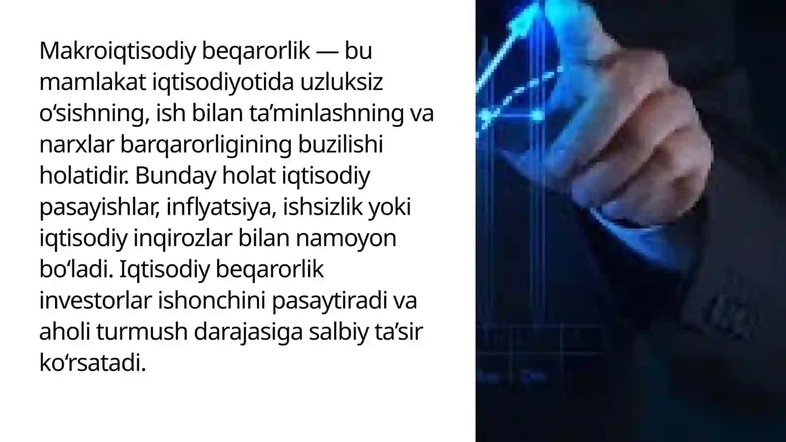 MAKROIQTISODIY BEQARORLIK, ISHSIZLIK VA INFLYATSIYA 3