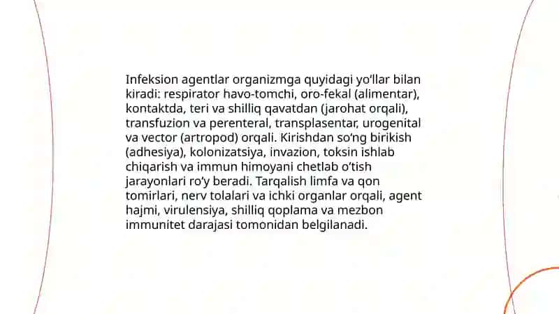 Yuqumli kasalliklar fiziologiyasi 3