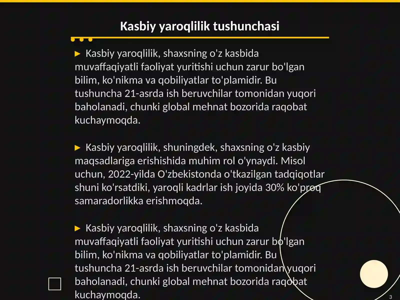 Kasbiy yaroqlilik 3