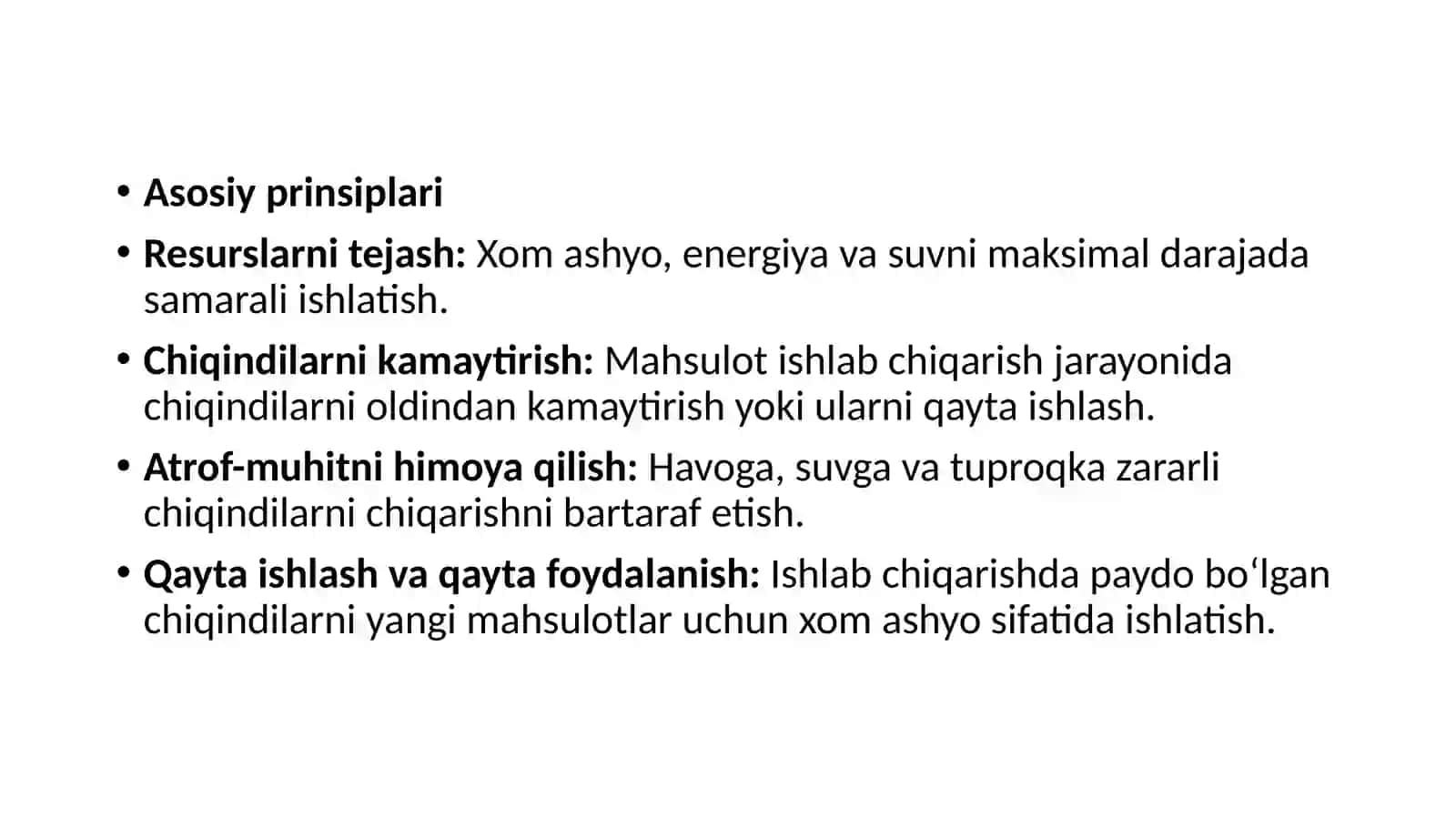 NEFT VA GAZ KIMYOSI HASANOV SAMARIDDINNING NEFT-GAZSANOATIDA EKOLOGIK HAVFSIZLIKFANIDAN TAYYORLAGAN TAQDIMOTI 2025-YIL 3