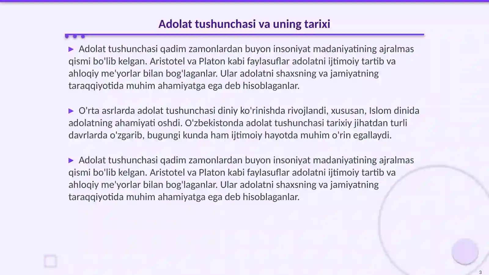 Adolat va ijtimoiy tanlov masalalari 3