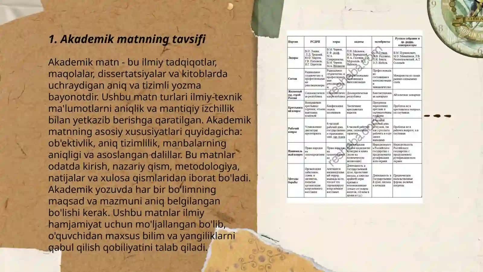 Akademik matn va uning tarkibiy tuzilishi 3