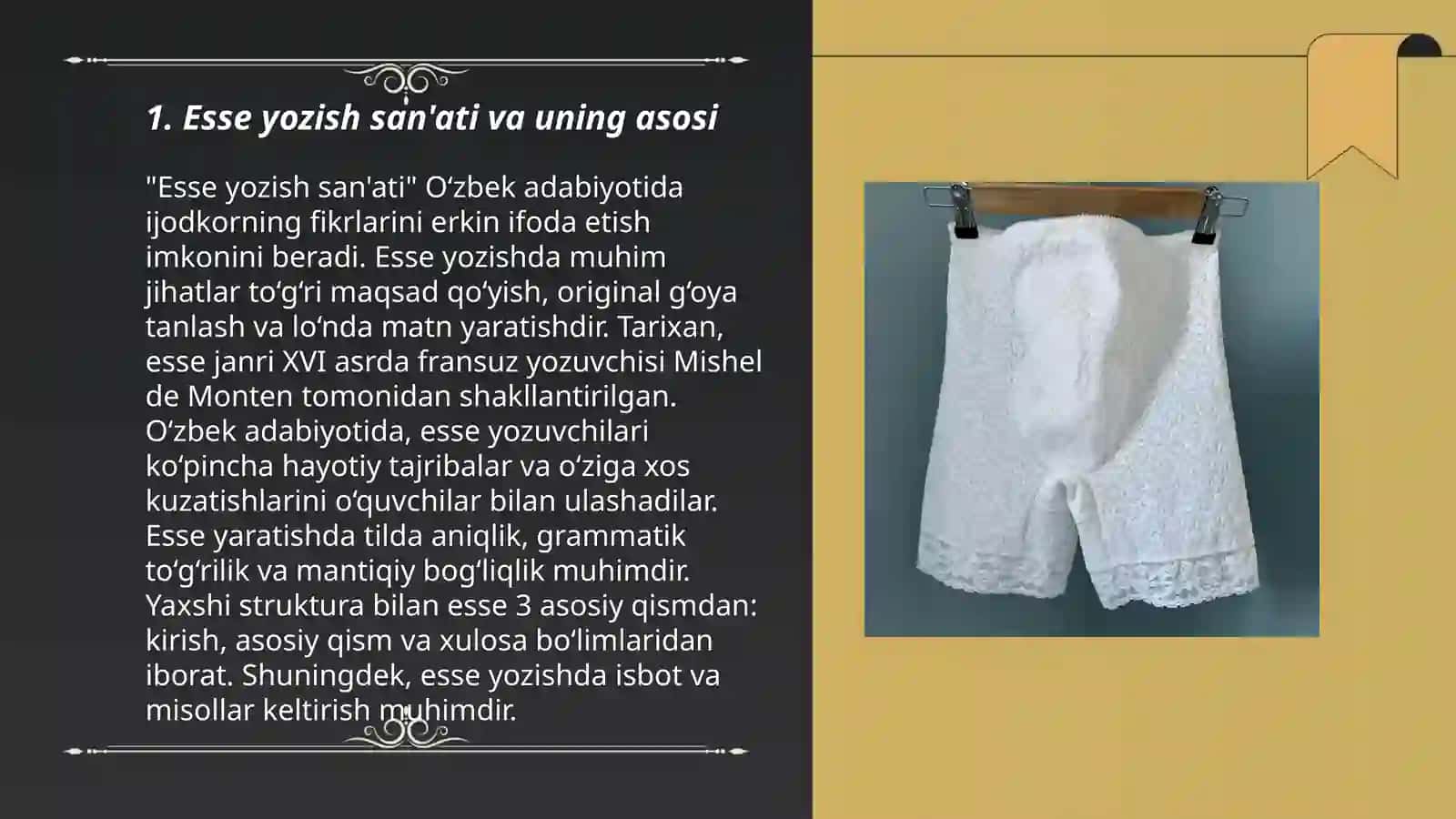 Esse yozish san'ati va uning asosi 3