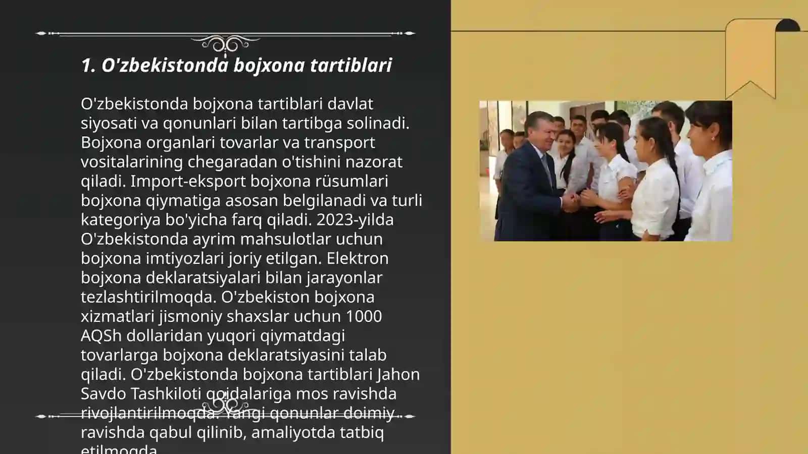 O'zbekistonda bojxona tizimi 3