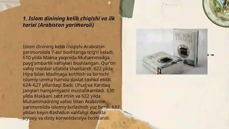 Islom dini tarixi va mohiyati 3