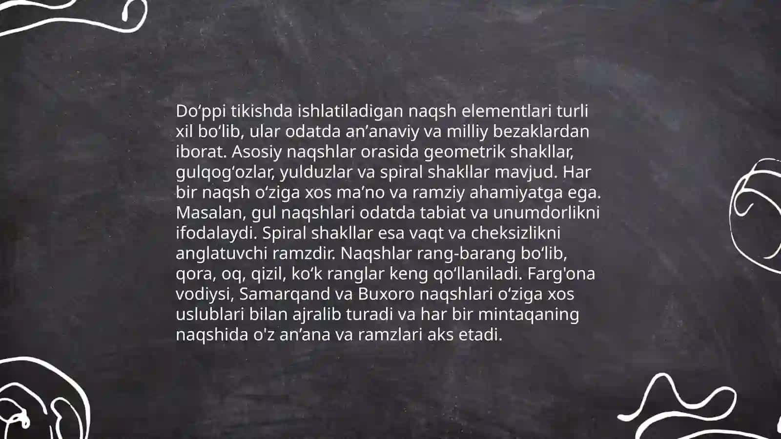Naqsh elementlari va bezash usullari 3