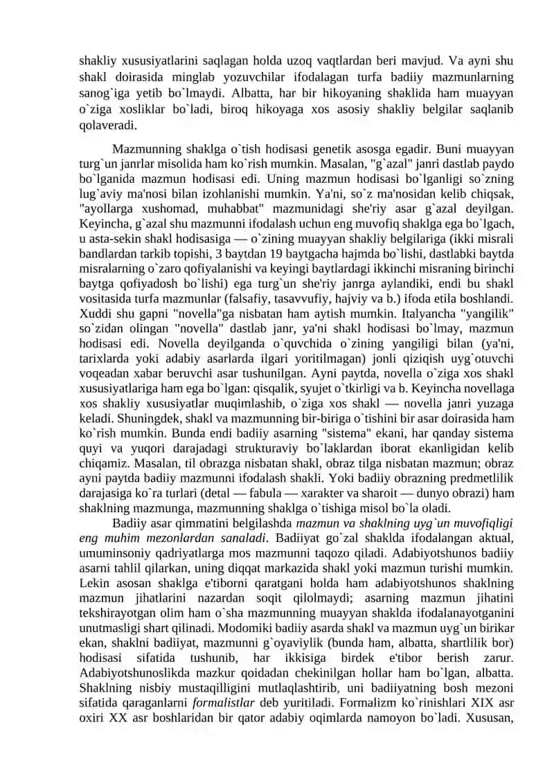 BADIIY ASARDA SHAKL VA MAZMUNNING MUTANOSIBLIGI 3