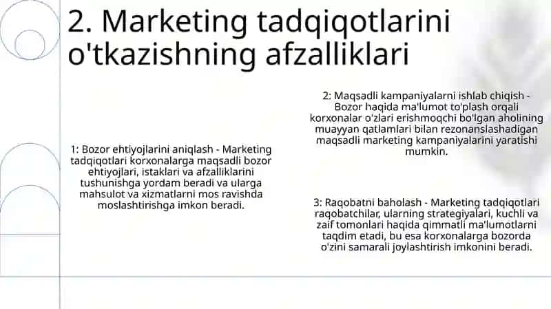 Turizmni Rivojlantirishda Marketing Tadqiqotlari 3