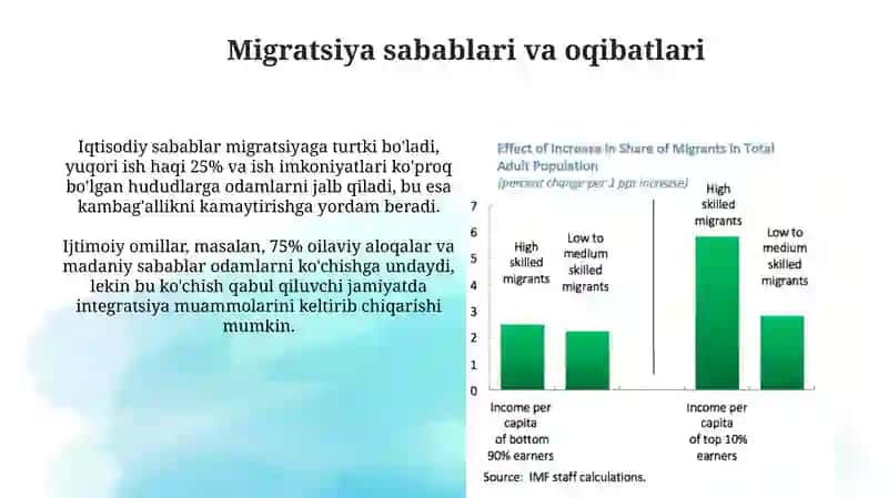 Migratsiya jarayonlarining ijtimoiy-iqtisodiy oqibatlari 3