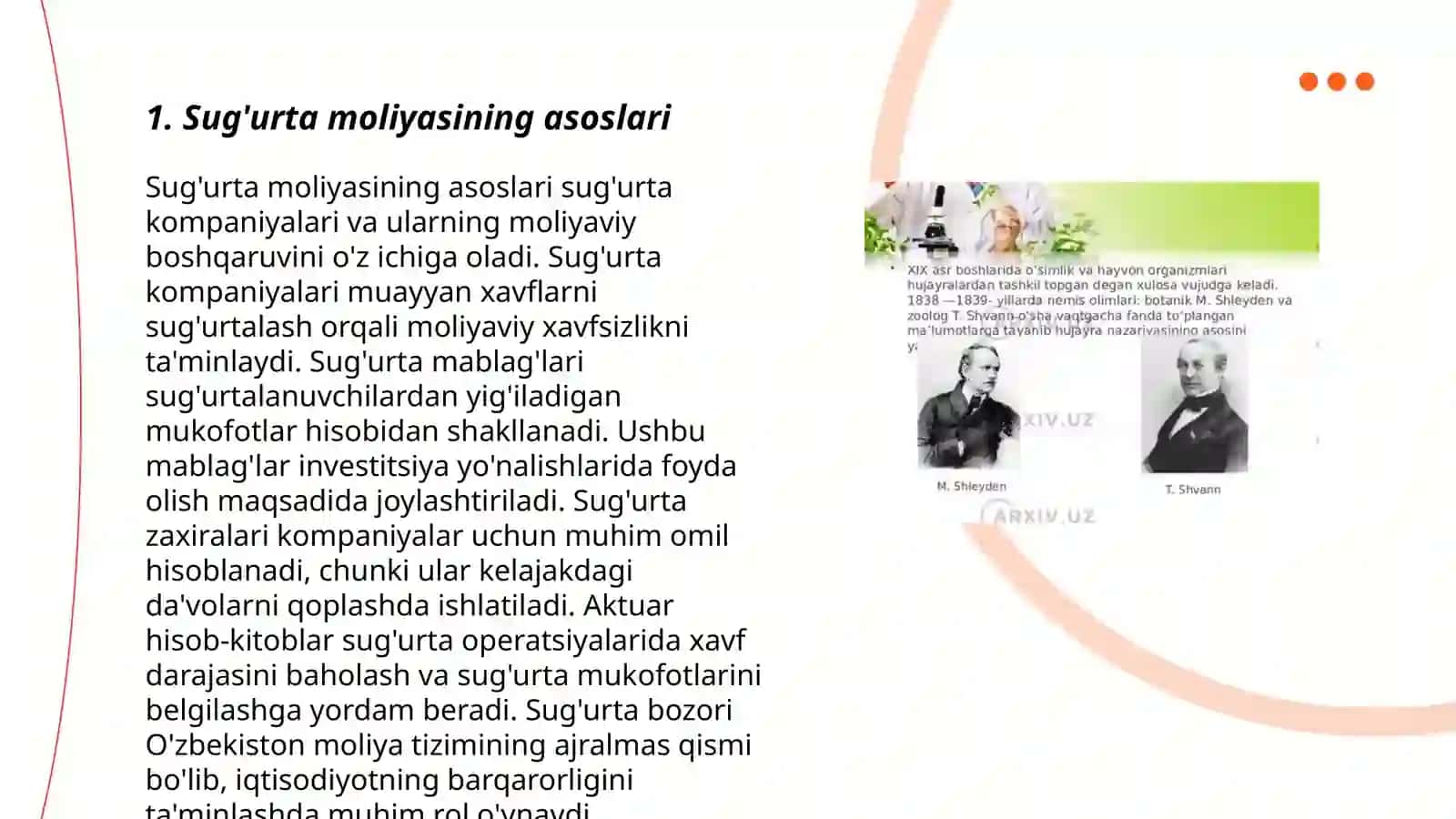 Sug'urta moliyasi va uning kelib chiqish tarixi 3