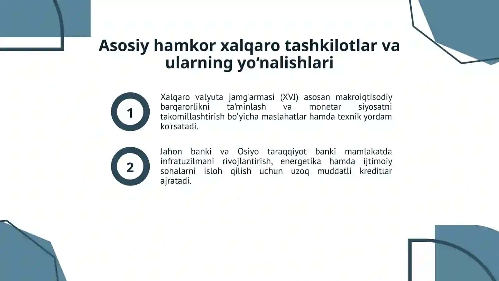 xalqaro tashkilotlar institutlarniangaaaaaaaa 3