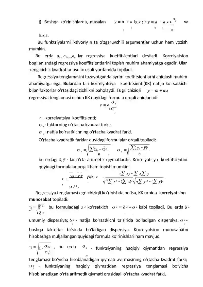 MА’RUZА: EKSPЕRIMЕNT NАTIJАLАRINI ISHLАB CHIQISH USULI VА TАHLILI 3