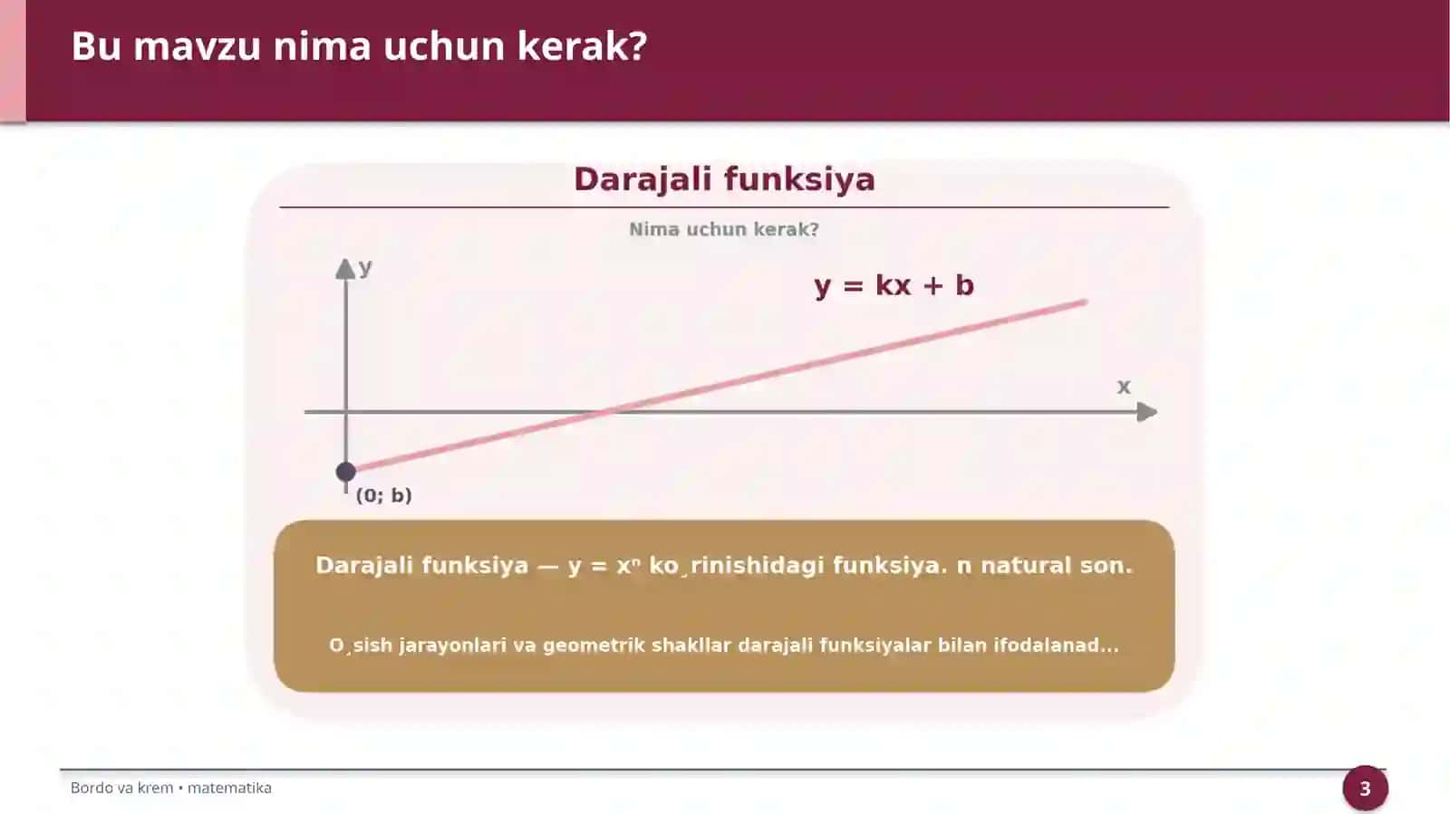 Darajali funksiya 3