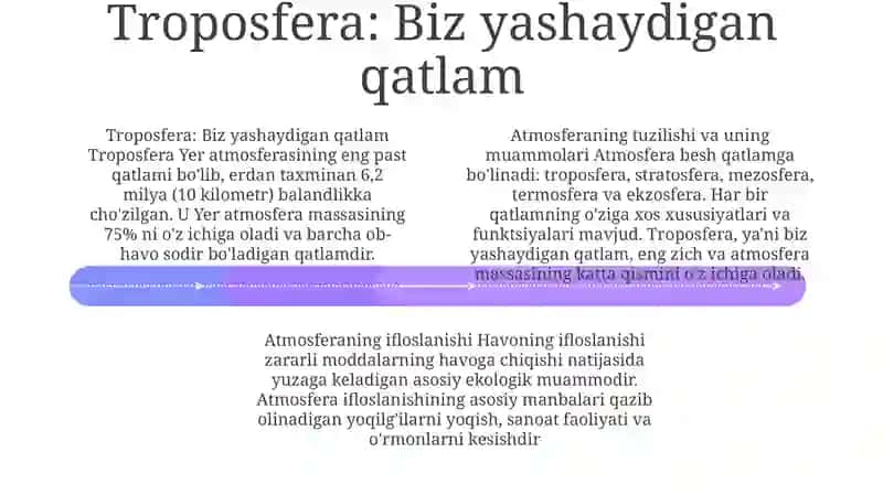 Atmosferaning Tuzilishi VaUningMuammolari 3