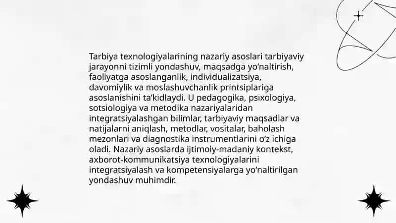 Tarbiya tehnologiyalari 3