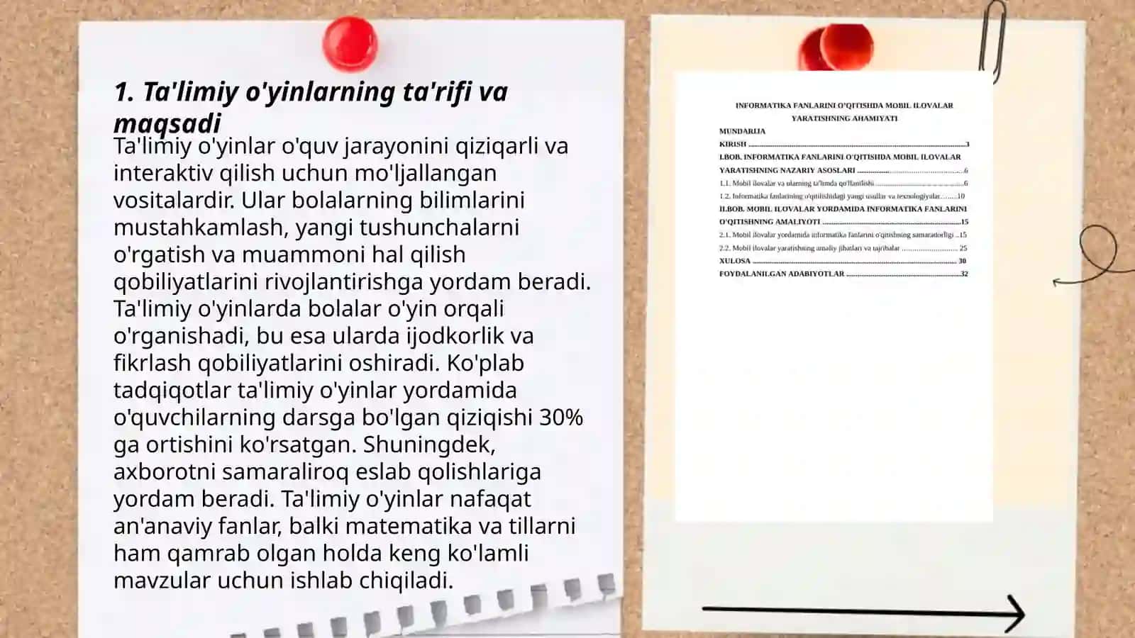 Boshlanĝich ta'lim fanlarini òqitishda talimiy òyinlarning ahamiyati 3