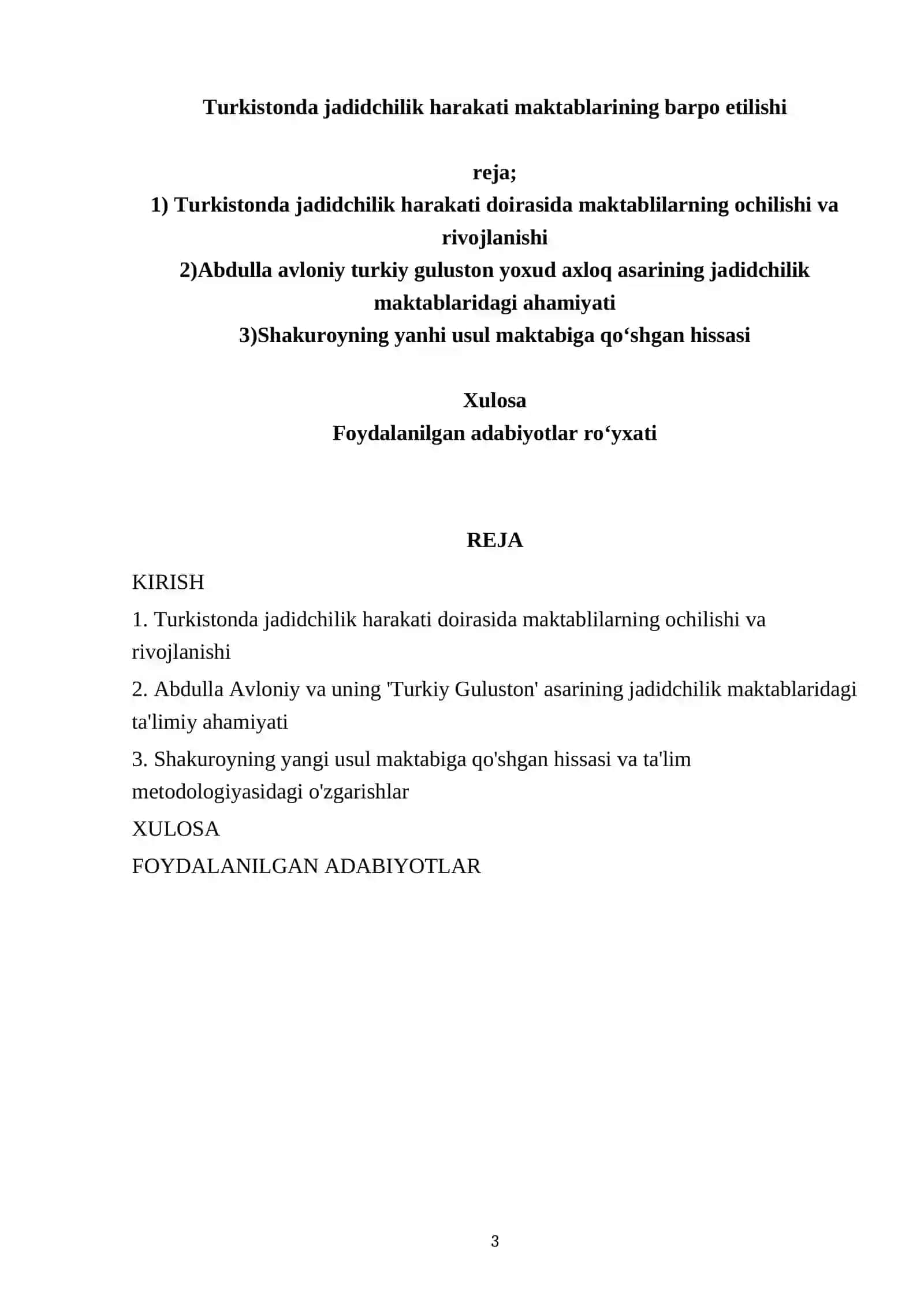 Turkistonda jadidchilik harakati maktablarining barpo etilishi 3