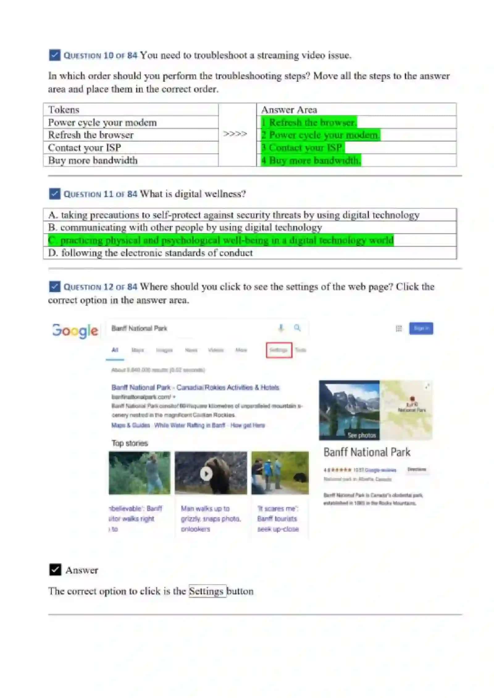 Living online Ennglish Informatika IC3 sertifikatt javoblari 2-bosqich 3