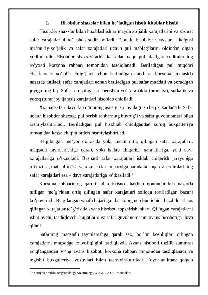Hisobdor shaxslar bilan bo‘ladigan muomalalar hisobi 3