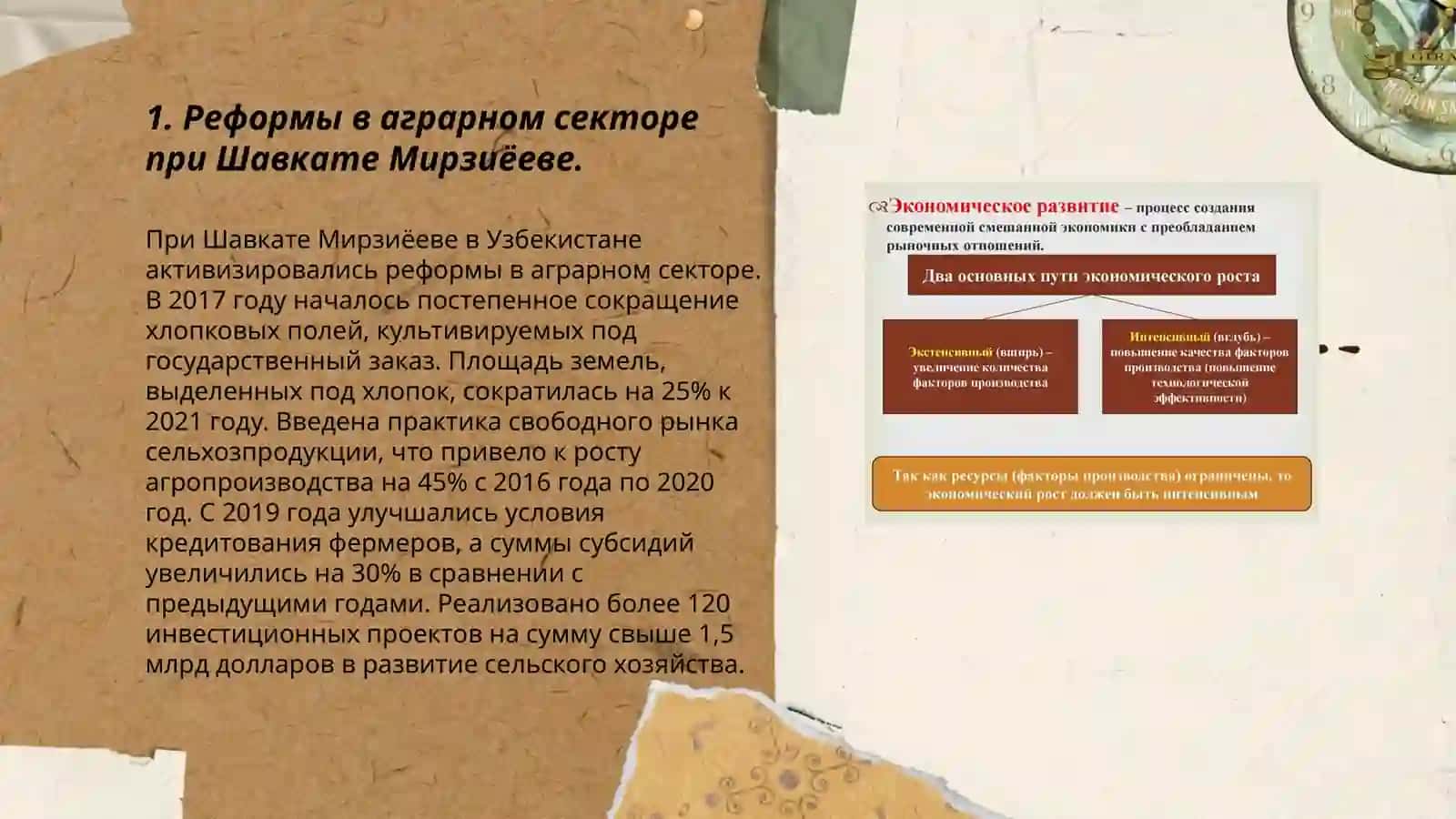 Либерализация экономики и развитие рыночных отношений Шавката Мирзиёева 3