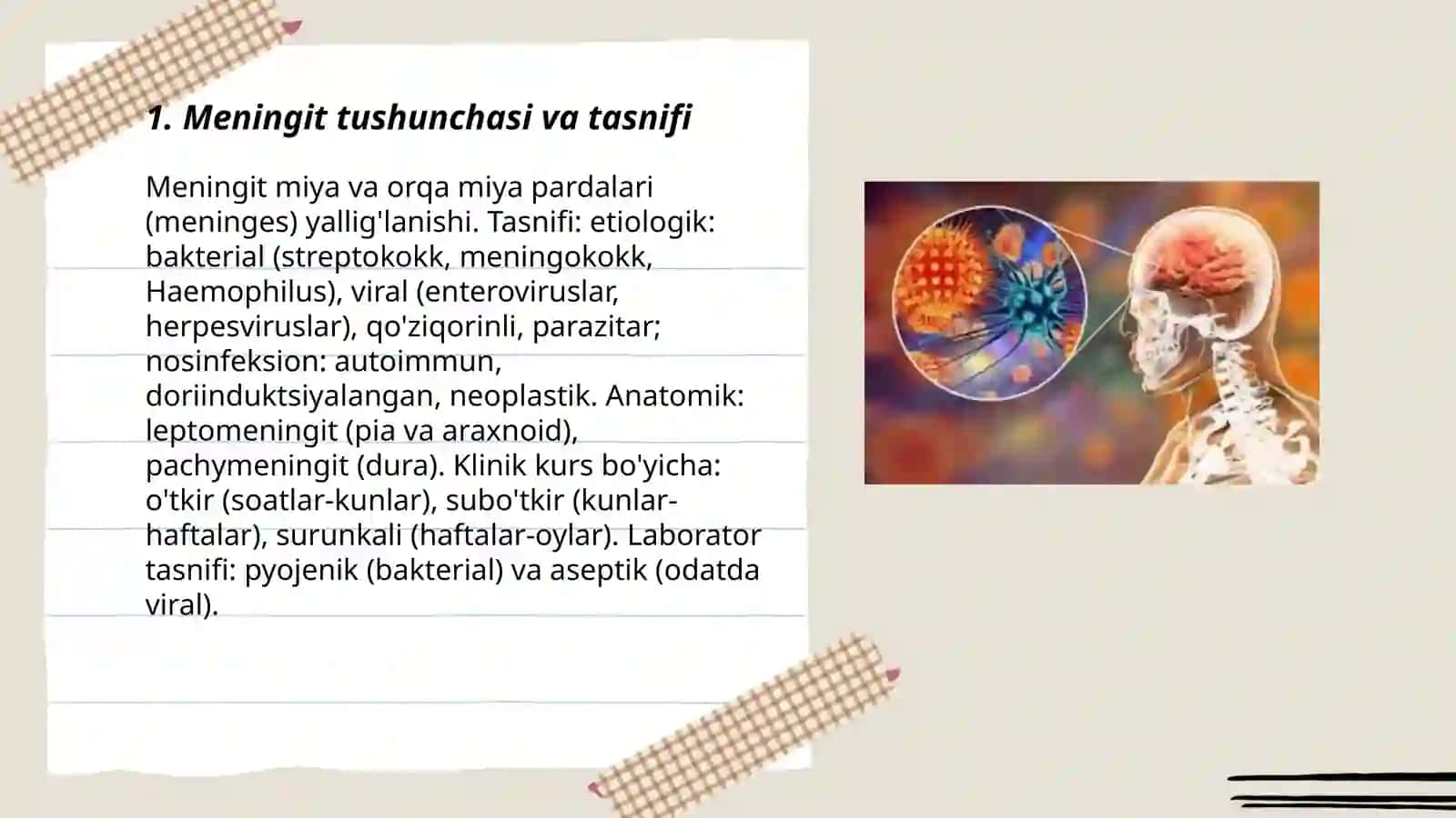 Meningit Asab Tizimi Yuqumli Kasalliklari 3