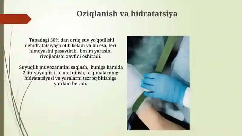 Hidratatsiya va Oziqlanish 3