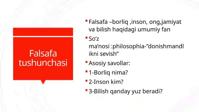 Falsafaningmohiyati:SharqvaG’arbmutafakkirlari 3