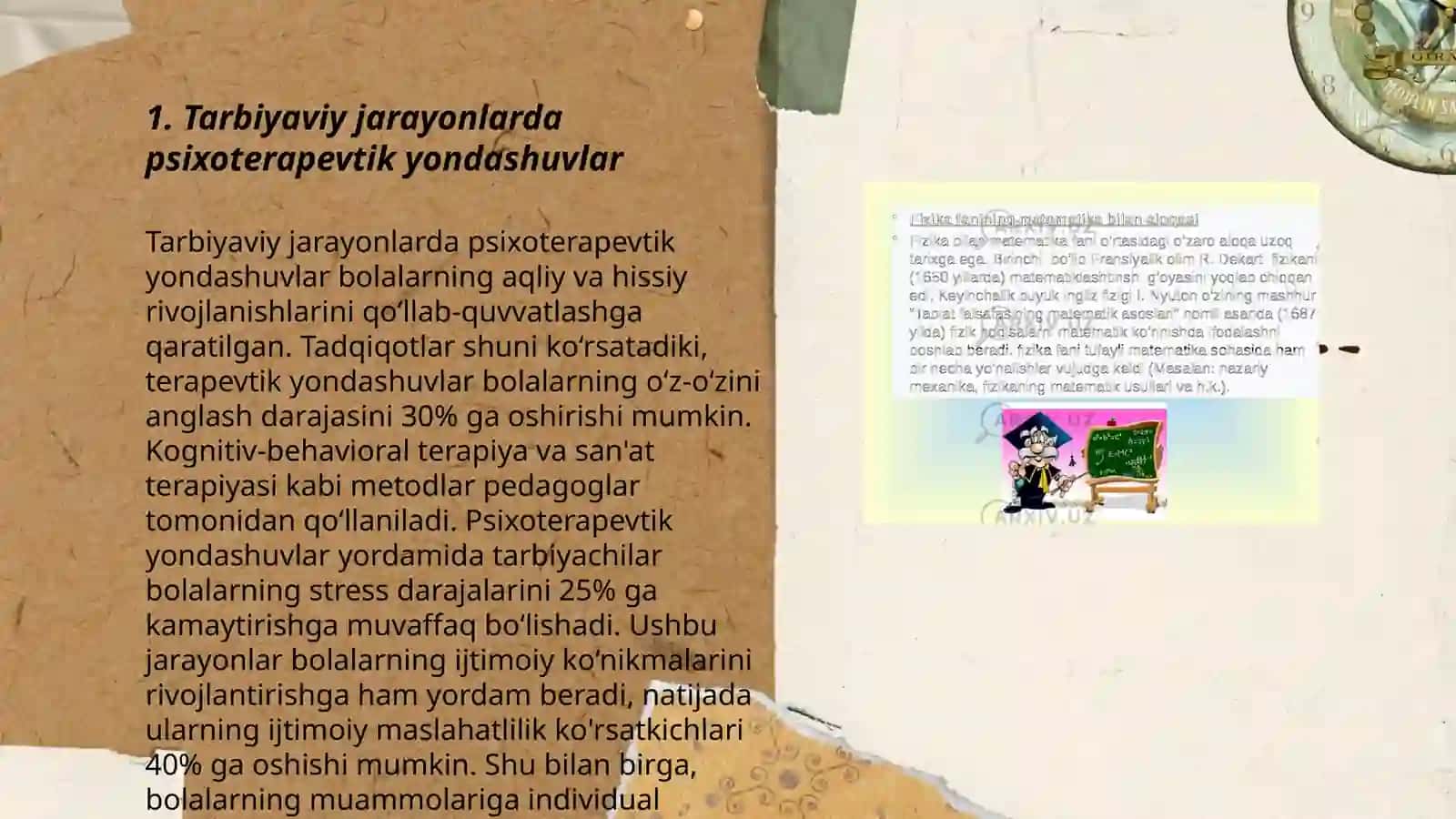 Tarbiyaviy jarayonlarda psixoterapevtik yondashuvlar 3