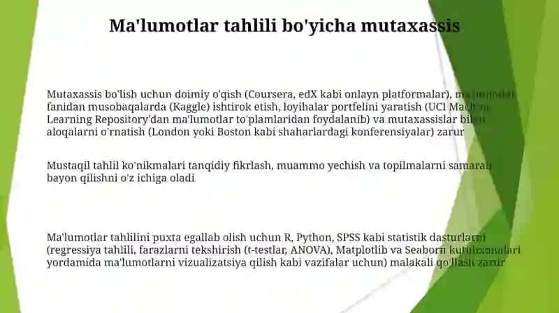 Axborotlarni mustaqil tahlil qilish koʻnikmalarini shakllantirish 3