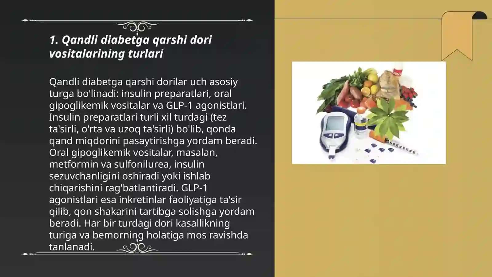 Qandli diabetga qarshi dori vositalari bilan zaharlanish holatlari 3